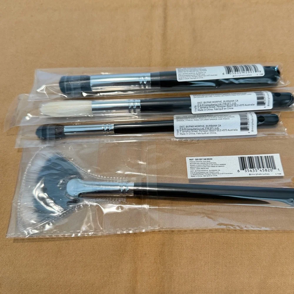 Morphe Makeup Brush 4 Piece Set NEW